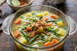 Resep sayur sop rumahan yang segar, gurih, dan mudah dibuat