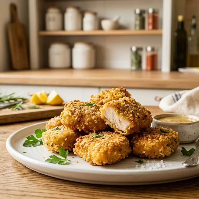 Resep nugget ayam homemade, lebih sehat dan disukai anak-anak