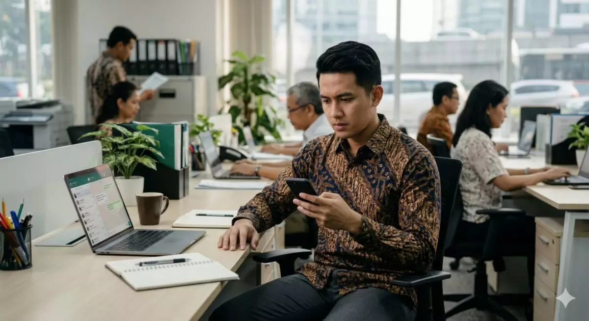 5 Contoh teks chat menegur karyawan yang tidak masuk tanpa kabar (alpha)