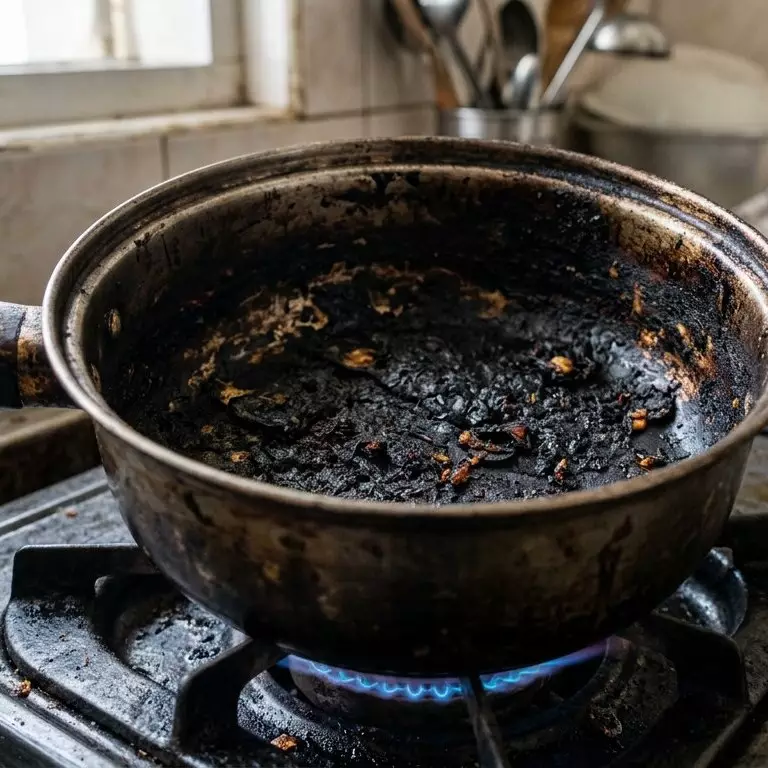 Cara membersihkan panci gosong tanpa capek menggosok, cukup andalkan cuka &amp; baking soda