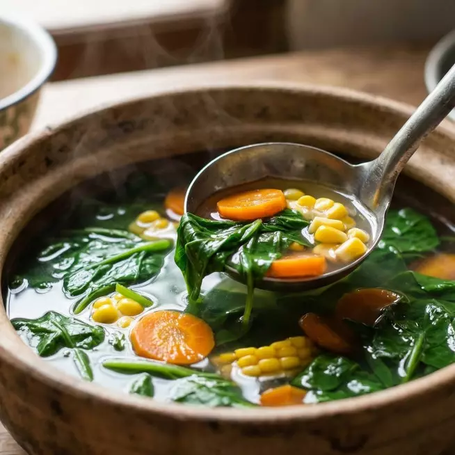 Cara masak bayam agar kuahnya bening, tidak hitam, dan bayamnya tetap segar