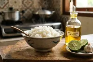 Jujur baru tahu! Masak nasi pakai sedikit minyak ini bikin hasilnya lebih cantik dan pulen