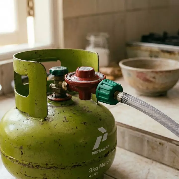 Cara memperbaiki regulator gas mampet sendiri di rumah, cukup dengan tusuk gigi