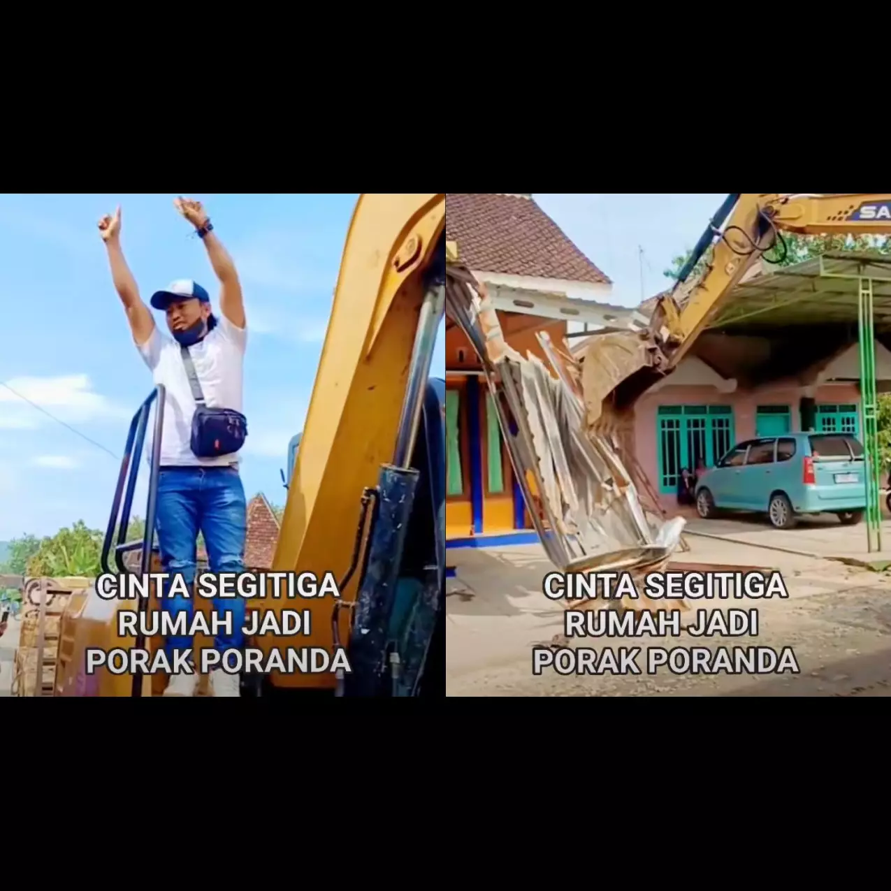 Rumah gono-gini di Pati dibangun &amp; dihancurkan bersama gara-gara mantan istri terima lamaran pria lain