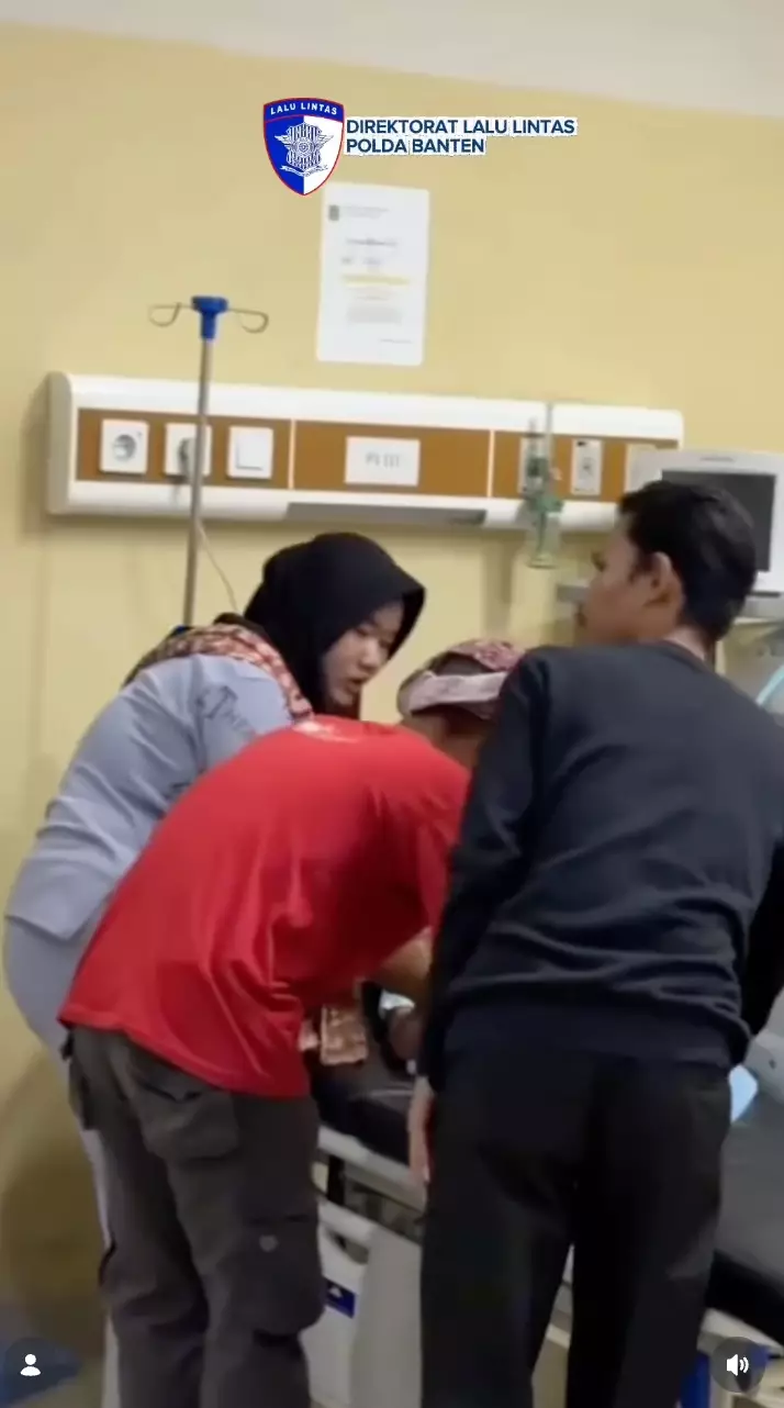 balita kejang ditolak rumah sakit Instagram/@ditlantaspoldabanten balita kejang ditolak rumah sakit Instagram/@ditlantaspoldabanten