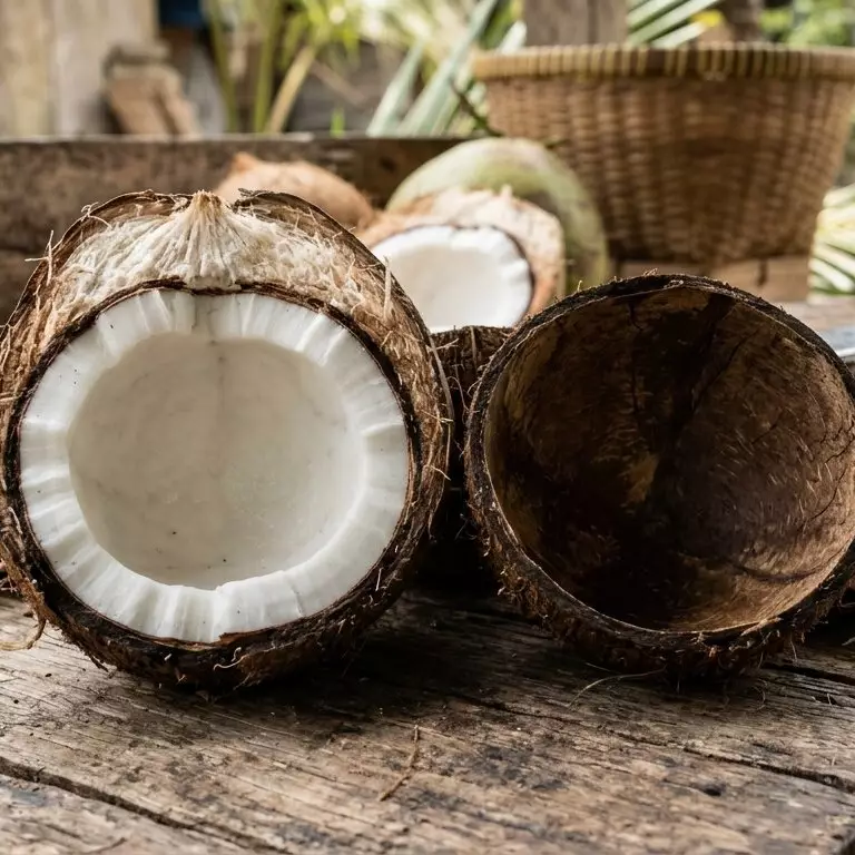 Stop belah batok kelapa sembarangan! Ini cara praktis agar dagingnya terlepas sempurna