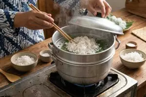 Kelapa parut untuk klepon awet 2 hari tanpa kulkas, begini cara mudahnya