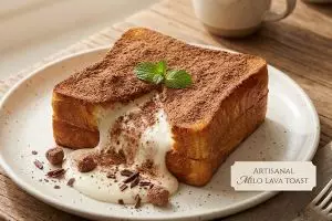 Pingin yang manis mewah ala kafe? Cobain resep Milo lava toast viral di TikTok, ternyata easy buatnya