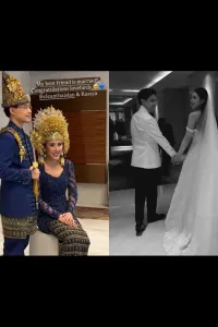 7 Momen bahagia pernikahan Teuku Rassya dan Cleantha Islan, usung adat Aceh dan resepsi modern