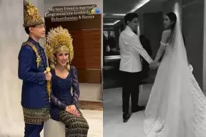 7 Momen bahagia pernikahan Teuku Rassya dan Cleantha Islan, usung adat Aceh dan resepsi modern