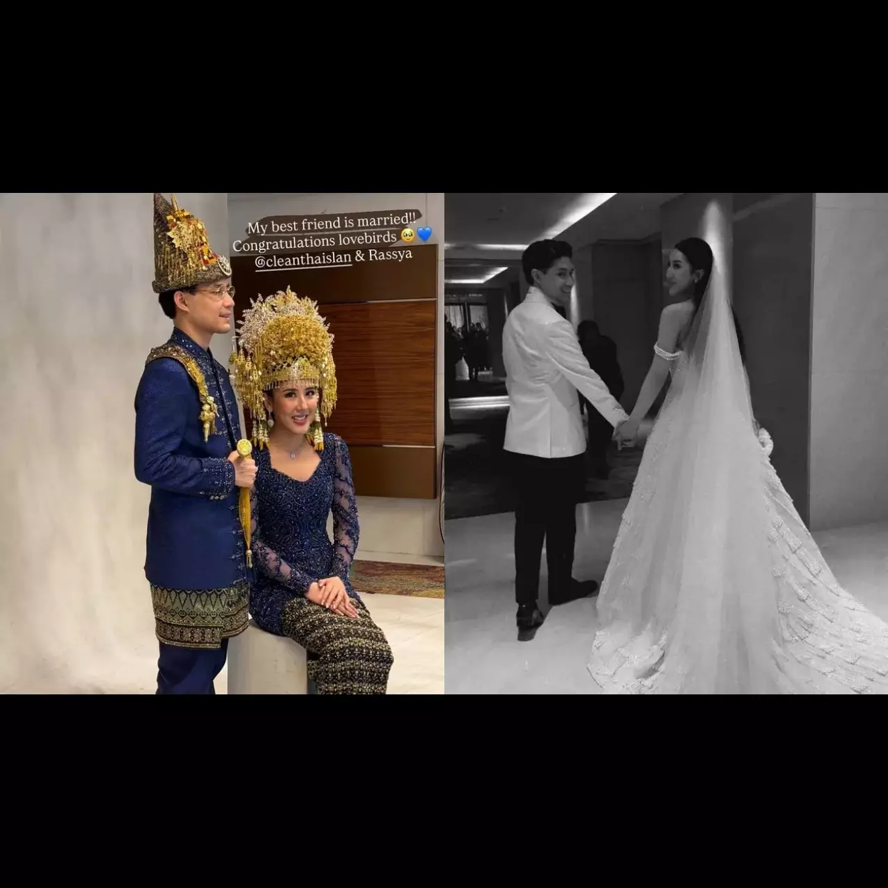 7 Momen bahagia pernikahan Teuku Rassya dan Cleantha Islan, usung adat Aceh dan resepsi modern