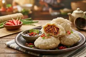 Resep cireng isi ayam pedas anti alot, rahasia kulit kenyal dan isian gurih meledak