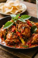 Resep rica-rica ayam yang terasa bumbunya dan pedas, masaknya gampang siap saji dalam 20 menit