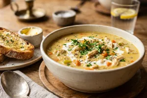 Resep sup krim ayam spesial yang cocok saat cuaca tak menentu, hangatkan tubuh cepat dan masaknya gamp