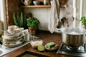 Bikin sabun cuci piring super awet! Cuma modal baking soda & jeruk nipis, hemat berbulan-bulan