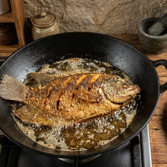 Trik menggoreng ikan agar garing sempurna dan bebas bau amis, dijamin suami suka