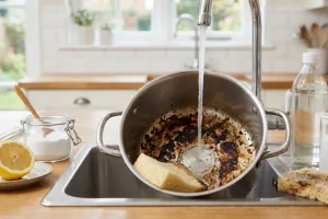 5 Cara membersihkan panci gosong dengan bahan alami tanpa merusak lapisan panci