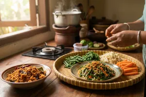 Trik masak sayur urap tidak cepat asam, ganti satu langkah ini dan hasilnya beda jauh
