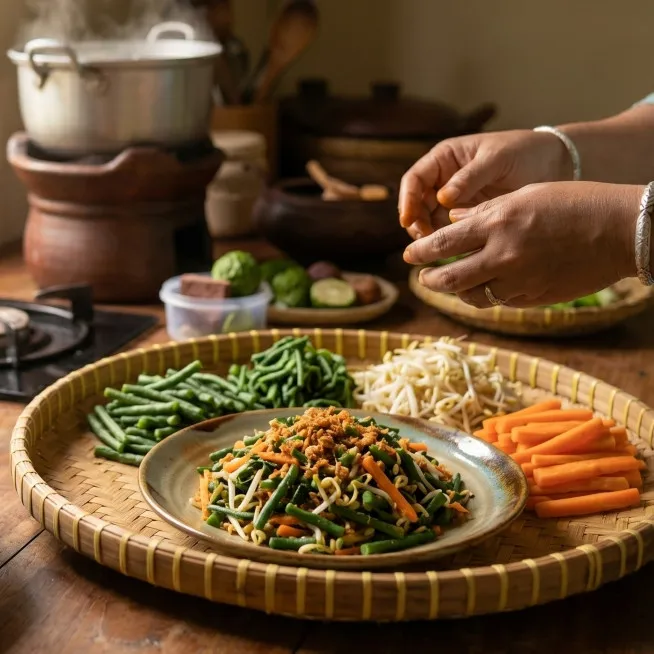 Trik masak sayur urap tidak cepat asam, ganti satu langkah ini dan hasilnya beda jauh