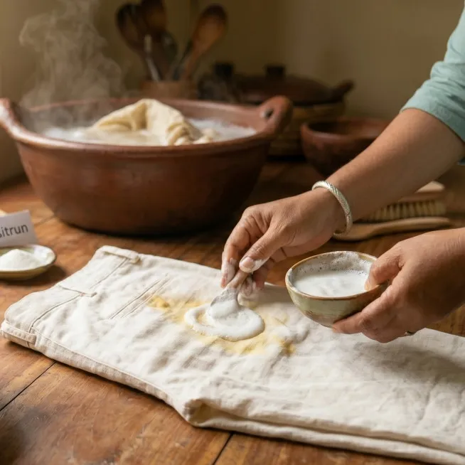 Celana putih kesayangan menguning? Jangan dibuang, cukup bersihkan pakai 3 bahan dapur ini