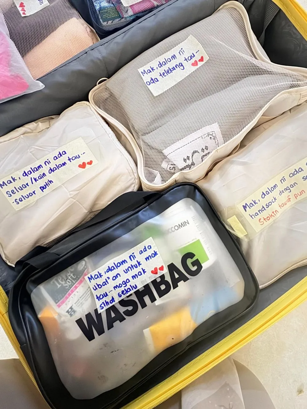 Anak Beri Label Barang Haji Ibu Threads @ainunaniyah