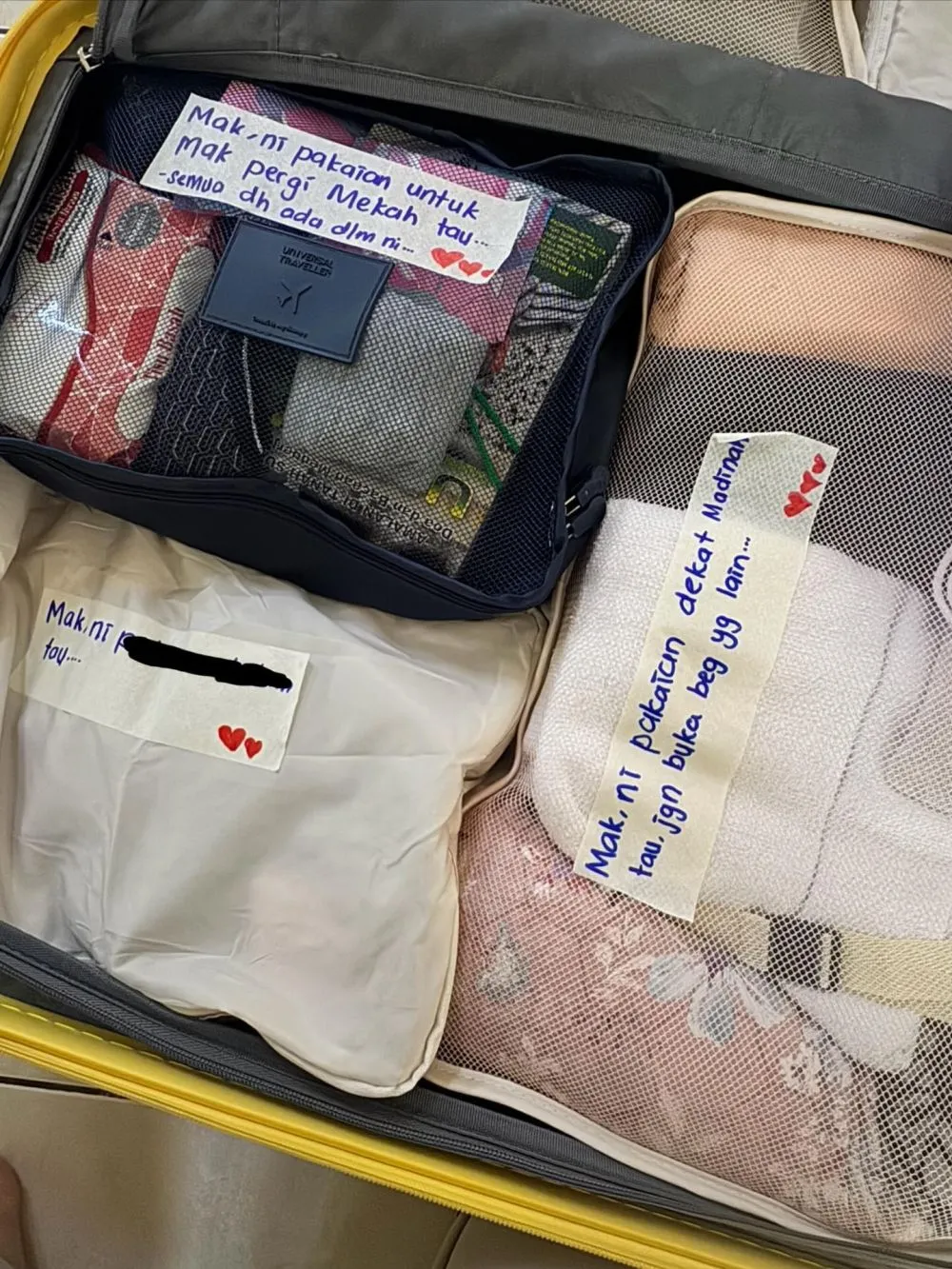 Anak Beri Label Barang Haji Ibu Threads @ainunaniyah