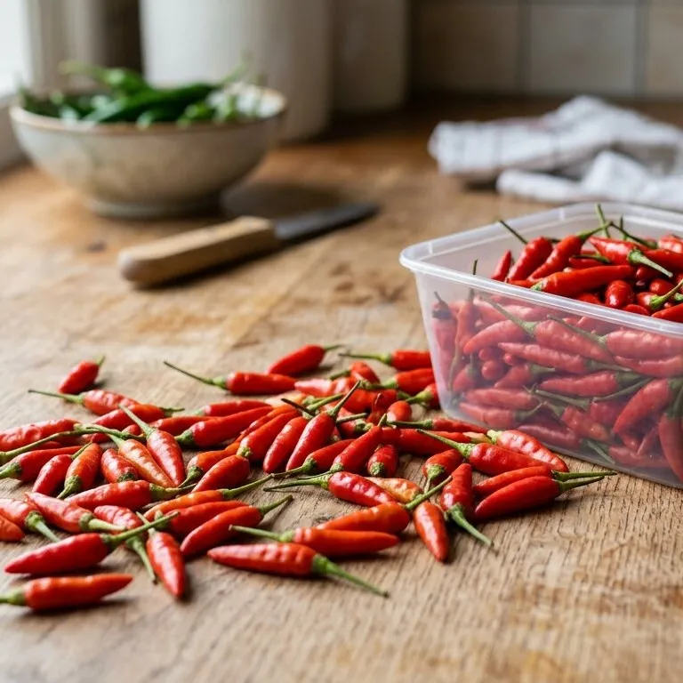 Cara simpan cabai agar awet lebih dari 1 minggu, andalkan bumbu dapur ini saja