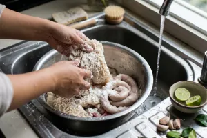 Nggak perlu jijik lagi, ini cara simpel bersihkan jeroan sapi biar nggak berlendir