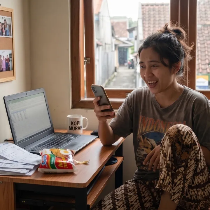 100 Kata-kata mengeluh tapi lucu status WA dan IG, seni menertawakan nasib di tengah situasi absurd