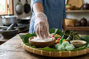 Trik pakai sarung tangan plastik biar nggak mudah lepas saat masak
