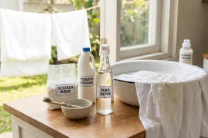 Sprei putih kuning dan bau? Ini cara mencucinya pakai cuka yang ternyata ampuh banget