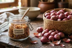 Rahasia membuat bawang goreng renyah dan awet berhari-hari, tanpa campuran oplosan