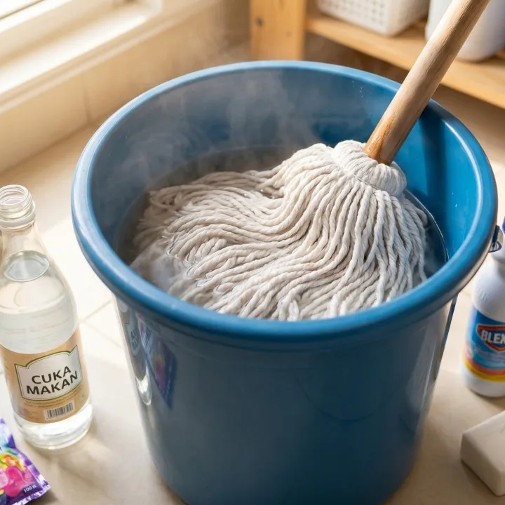 Kain pel jadi bersih dan wangi lagi dengan campuran cuka dapur, begini caranya