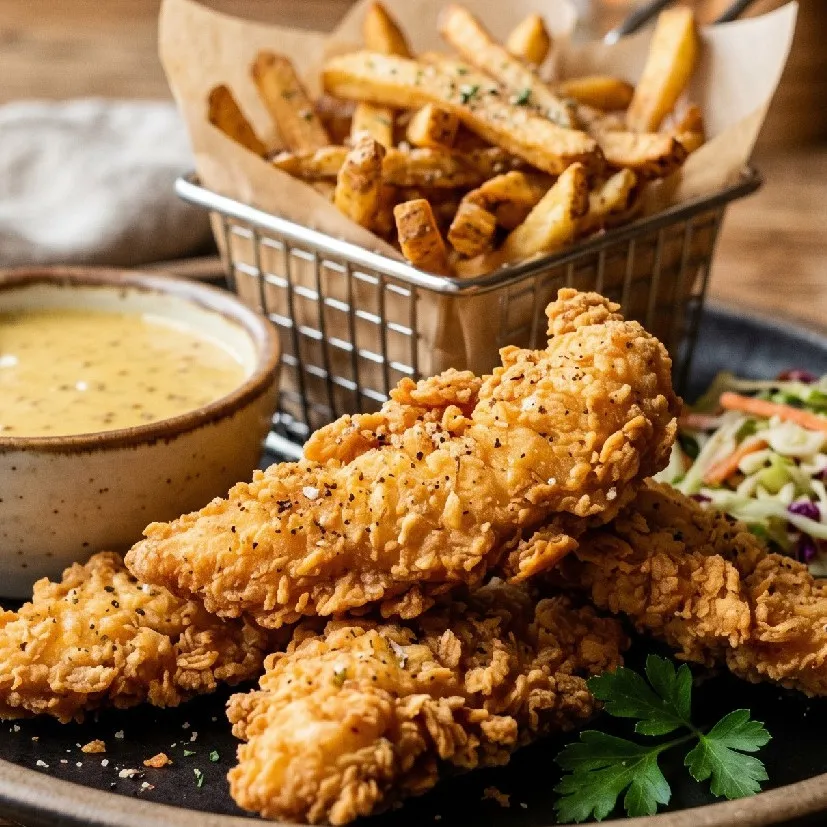 Cobain bikin Crispy Chicken Tender di rumah buat si kecil, yuk! Ini resep gampangnya