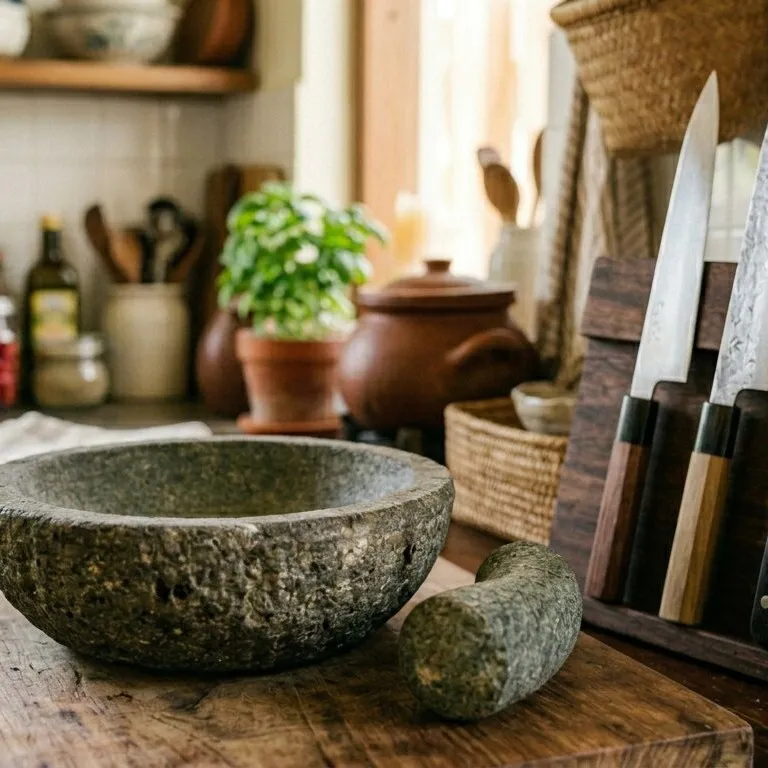 Cara menajamkan pisau dapur pakai ulekan, solusi praktis tanpa batu asahan