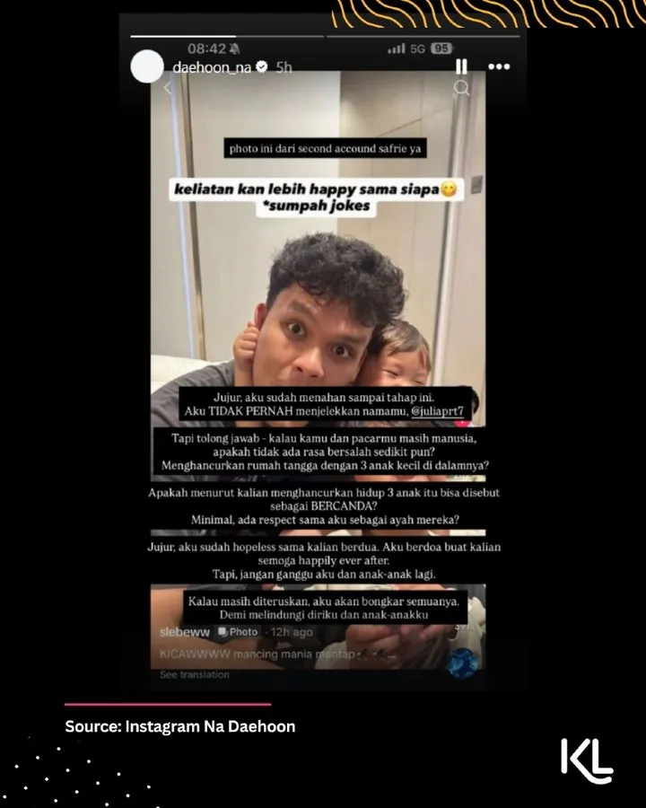 Na Daehoon marah ke Jule dan kekasihnya © 2026 