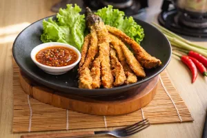 Bosan masakan terong gitu-gitu aja? Cobain octopus eggplant yang lezat ini, yuk!
