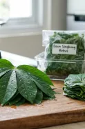 Cara menyimpan daun singkong rebus agar tetap hijau dan tidak busuk, cukup tambahkan bumbu dapur ini
