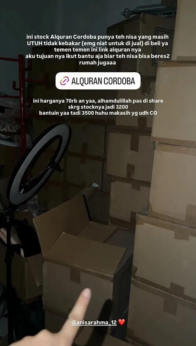 rumah Anisa Rahma terbakar © 2026 