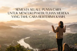 30 Quotes bijak Minggu Pon menghargai hal-hal kecil sebagai bentuk syukur atas keberuntunganmu
