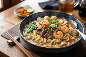 Resep kwetiau siram yang sehat tapi tetap nikmat, siap saji kurang dari 15 menit pakai trik ini