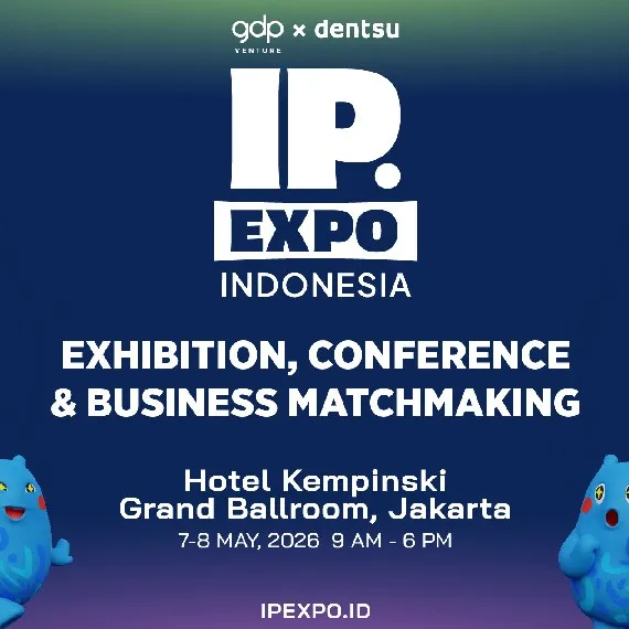 IP Expo Indonesia 2026 kembali hadir di Jakarta, jadi titik temu brand global dan kreativitas digital
