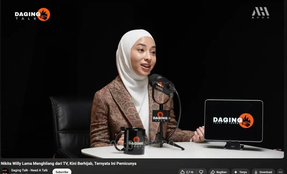 Nikita Willy mulai berhijab © 2026 
