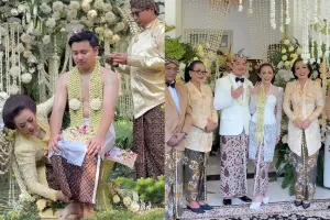 9 Potret Soimah antar putra sulung membina rumah tangga, prosesi pernikahan khidmat penuh kebahagiaan
