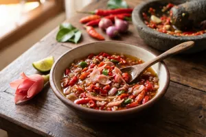 Resep sambal kecombrang wangi dan anti getir, cocok untuk stok lauk di rumah