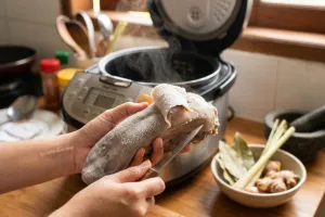  Rahasia praktis cara merebus lidah sapi lembut dan mudah dikupas pakai magic com