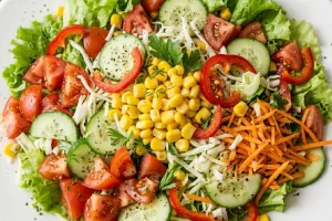 Resep salad sayur segar dan sehat, menu simpel untuk diet atau hidangan harian