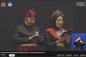 Permohonan maaf MC Lomba Cerdas Cermat 4 Pilar MPR usai ucapan 'Hanya Perasaan' viral di media sosial