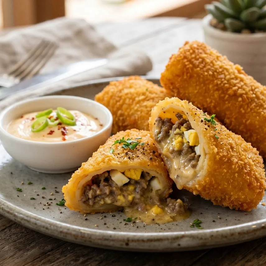 Resep risol beef mayo untuk camilan kantor, bisa mealprep seminggu sebelum bermodal trik gampang ini