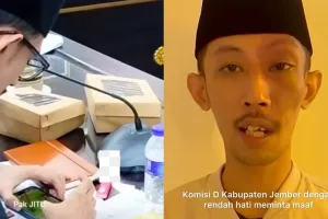 Update kasus Achmad Syahri Assidiqi merokok & main game saat rapat: Dengan rendah hati meminta maaf